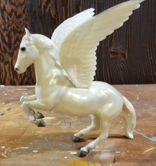 Breyer Horse 3365 Mystical Pegasus With Silver Trim On Wings
