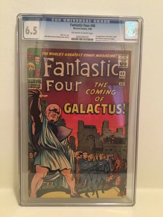 Fantastic Four 48 Cgc 6.  5.  First Appearance,  Silver Surfer And Galactus