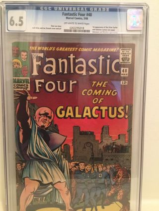 Fantastic Four 48 CGC 6.  5.  First Appearance,  Silver Surfer And Galactus 3