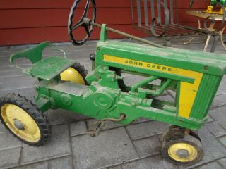 Eska John Deere Pedal Tractor,  Paint & Decals,  Fine,  Vintage Jd