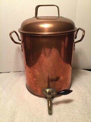 Early 1900 Vintage Drink Dispenser With Spigot From England