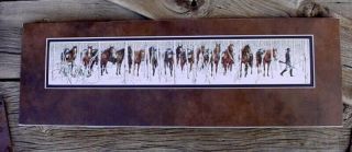 2 Bev Doolittle Art Books & 4 Big Prints Western Horse & Native American Indian