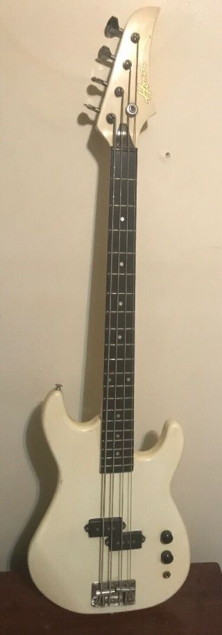 Vintage 1970s Hondo H800 W 4 String Electric Bass Guitar