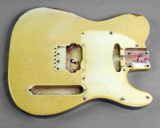 1974 Fender Telecaster Body Blonde Finish Vintage American 1973 1975
