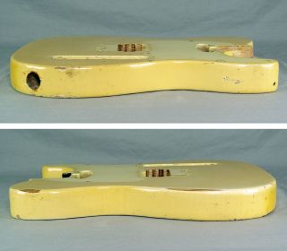 1974 Fender Telecaster Body Blonde Finish Vintage American 1973 1975 3