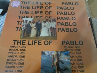 Kanye West The Life Of Pablo 2 Lp Limited Edition Colored Vinyl