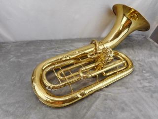 Vintage Conn 4 I Four Valve Euphonium Horn