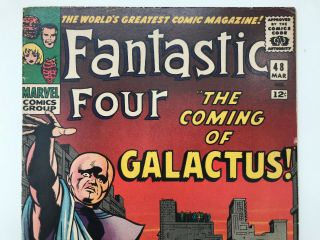 Fantastic Four 48 - (R) 1st App.  Galactus & Silver Surfer Marvel Comics MCU 2