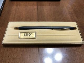 Cross Classic Black Ball Pen 2502 with Paperwork and Labels 2