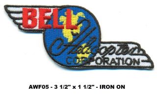 Airwolf Helicopter 3.  5 " Patch - Awf05