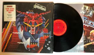 Judas Priest - Defenders Of The Faith - 1984 Us 1st Press Hype Sticker (nm -)