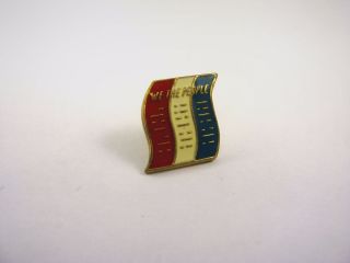 Vintage Lapel Pin: We The People