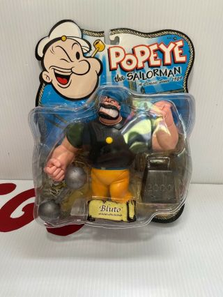 Popeye The Sailor Man Bluto Series 1 5” Figure 2001 Mezco