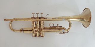 Vintage Olds Ambassador Trumpet Fullerton & Case 2