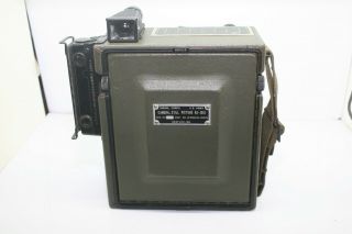 Vtg Graflex Ke - 12 (1) Us Army Graphex Speed Graphic Camera