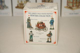Liberty Falls Hand Painted Pewter Miniatures Accessory Set Ah162