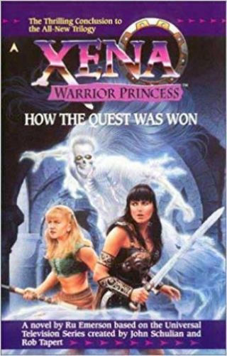 Xena Warrior Princess - Book - How The Quest Was Won By Ru Emerson -
