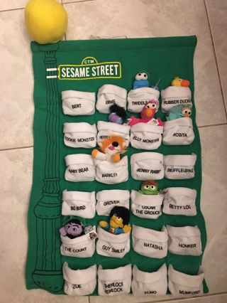 Sesame Street Mini Beans Kellogg 