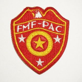 Fmf - Pac Service Supply Patch Usmc Marine Corps Wwii P9899
