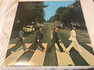 Beatles " Abbey Road " Apple Vintage Vinyl & Cover Classic Lp