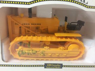 John Deere 430 Crawler Tractor 1997 Industrial Toy 1/16 Ertl 5771 Die Cast NIB 3