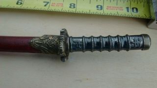 Miniature Letter Opener Sword collectible 2