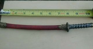 Miniature Letter Opener Sword collectible 3