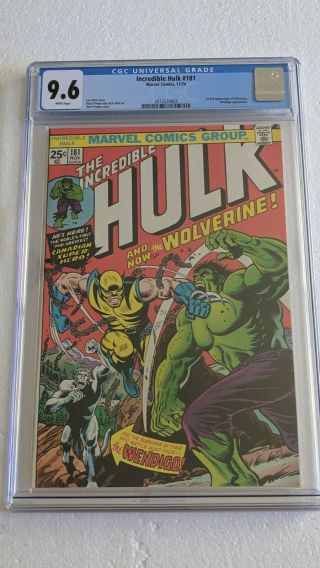 Stunning Incredible Hulk 181 Cgc 9.  6 Awesome Investment Book Starts @.  99¢