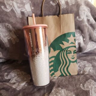 Starbucks Limited Edition Rose Gold With Glitter Venti Tumblr