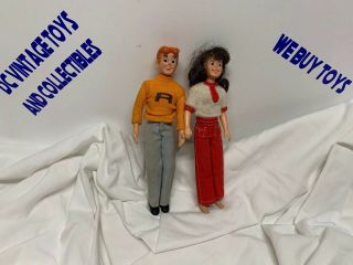 Veronica & Archie 1975 Vintage Marx Toys The Archies Character Action Figure