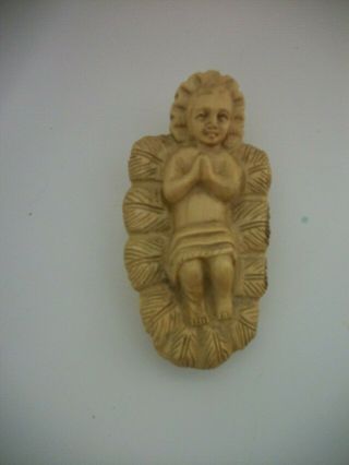 Olive Wood Baby Jesus Replacement For Nativity