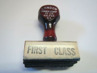 First Class Mail Postage London Rubber Stamp Co Ltd Halifax Ns Post Office