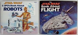 C - 3po Book About Robots & Flight Vintage 1983 Star Wars 1st Edition Random House