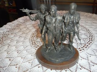 Frederick E Hart Vietnam Veterans Memorial Fund Sculpture Three Servicemen Fm