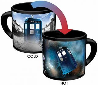 Doctor Who Disappearing Tardis Coffee Mug - Add Hot Liquid And Watch The Tardis
