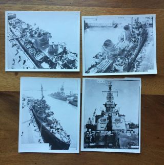 U.  S.  S Fletcher July 15,  1942 Set Of 16 Photographs