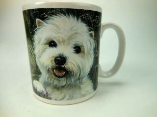 The Pollyanna Pickering White West Highland Terrier Westie Dog Coffee Cup Mug