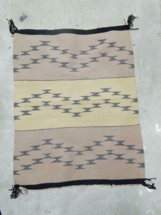 Vintage Navajo Indian Rug - Chinle Trading Post Area - Calm Colors