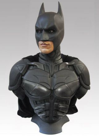 Hcg Batman The Dark Knight 1:1 Full Scale Bust Christian Bale 49