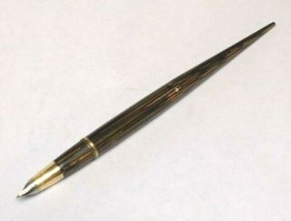 Vintage 1940 Sheaffer 1050 Golden Brown Fountain Desk Pen W/14k Nib