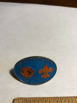 Vintage Boy Scouts 1964 - 65 Worlds Fair Neckerchief Slide