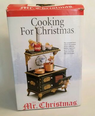 Mr.  Christmas Cooking For Christmas Plays 25 Christmas Carols Animated Box