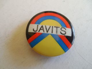 York Senator Campaign Pin Back Button Local Jacob Javits Congress U.  S.