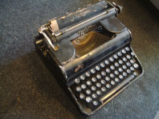 Small Vintage Olympia Typewriter 1940 - 50 In Need Of A Good Home