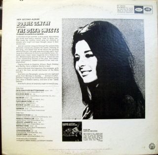BOBBIE GENTRY,  THE DELTA SWEETE; 12 TRACK LP,  FROM 1968 2