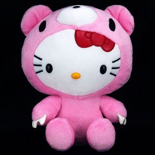 Gloomy Bear,  Hello Kitty Plush Doll Pink Sanrio Limited Japan