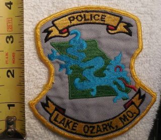 Lake Ozark Missouri Police Patch (highway Patrol,  Sheriff,  Ems,  State)