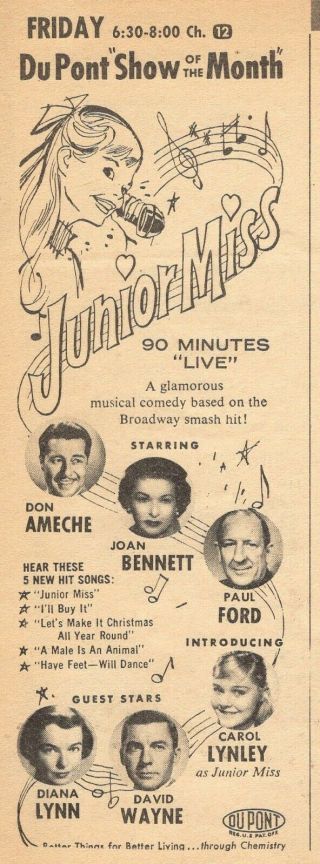1957 Tv Ad 
