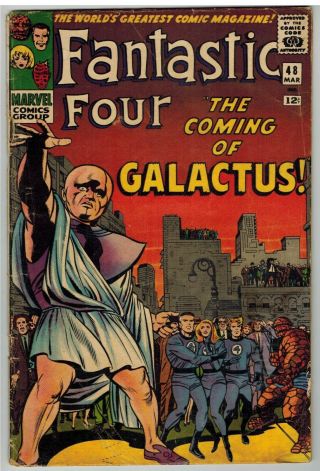 Fantastic Four 48 1966 1st Appearance Silver Surfer Marvel Silver Age