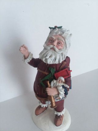 Santa Figurine Collectible Duncan Royale - History Of Santa Claus " Nast "